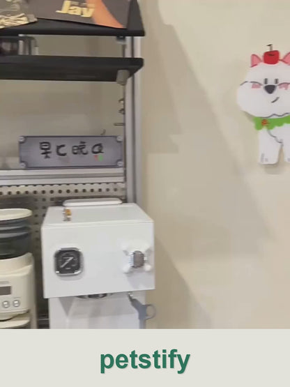 Petstify Westie swinging paw wall clock clean product video